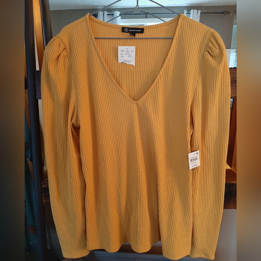 INC Womens ribbed sweater Sixe XL